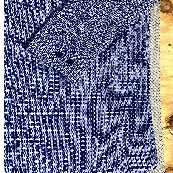 Cinch White Label Western Shirt Men's XXL Blue Gingham Check Rodeo Logo - Picture 3 of 13